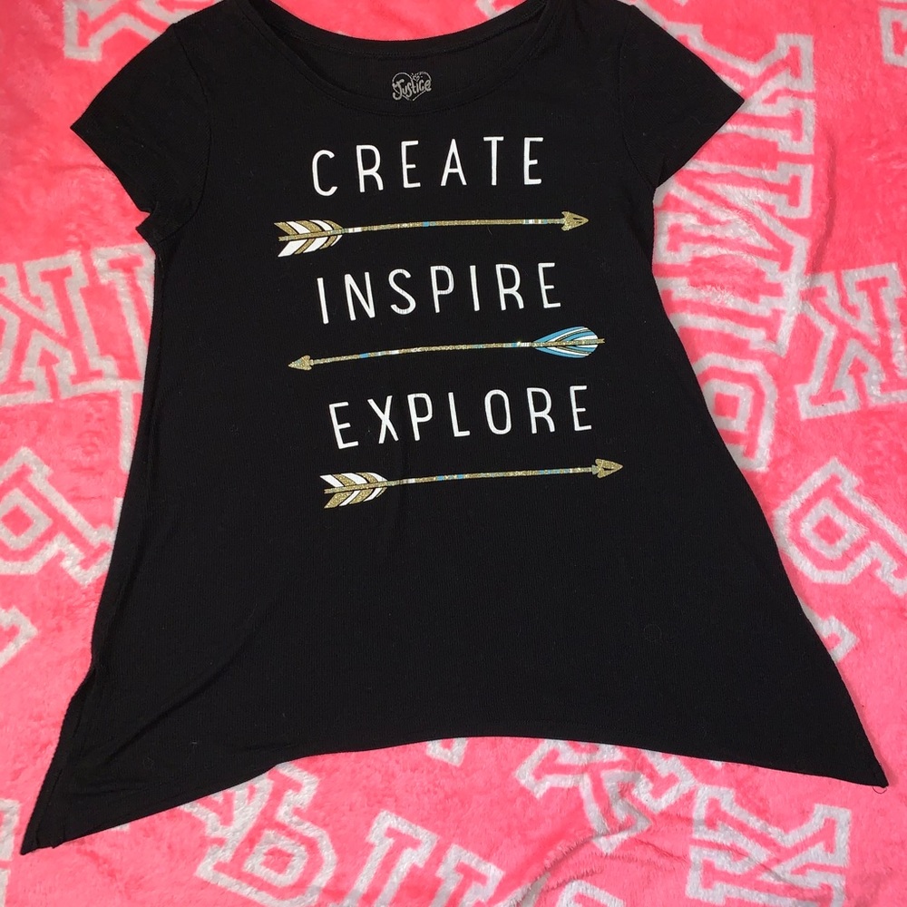 Justice girls shirts